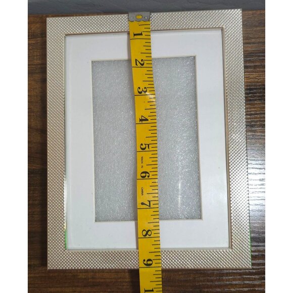 Two's Company Silver Textured  Frame Stunning Matted Wedding Anniversary Shiny - Picture 9 of 11